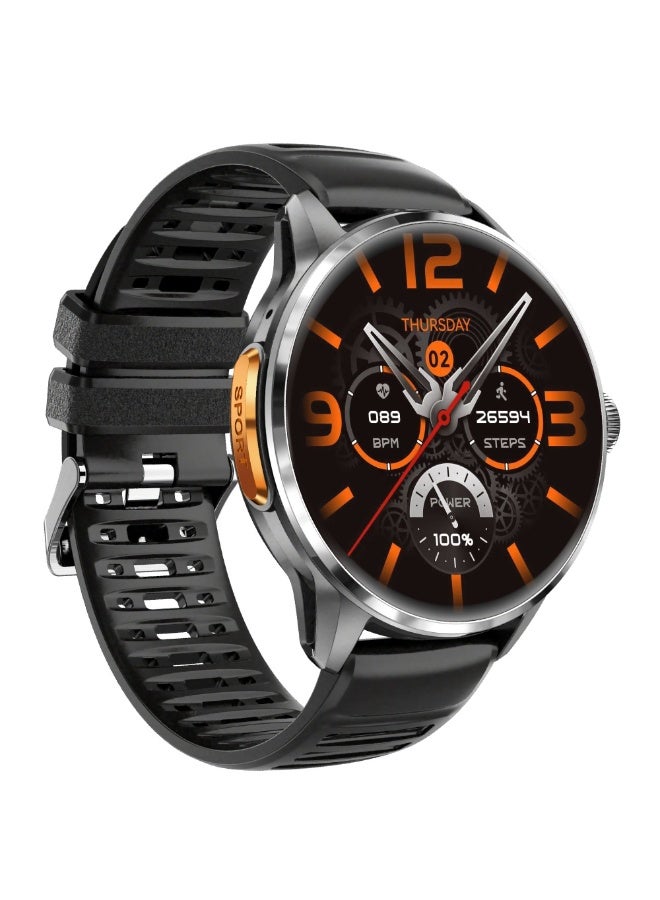Domars Smart Watch For Men with 1.8" HD Touchscreen Fitness Tracker with Bluetooth Calling, Fitness Watch with Heart Rate/Sleep Monitor Sports, IP68 Waterproof Smartwatch for Android（Black） - Image 3